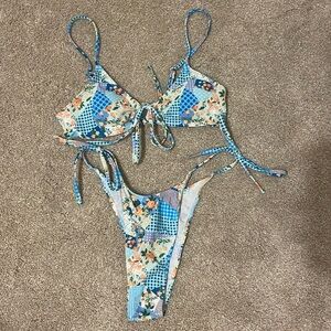 SHEIN size small multicolor bikini